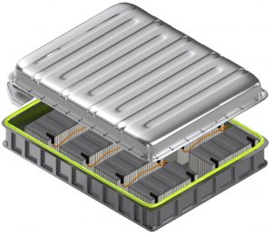 Electric Battery EMI Sealant and Gasketing