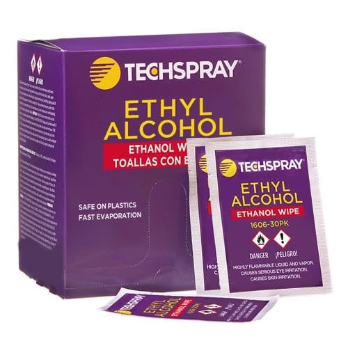 Techspray Ethyl Alcohol (Ethanol) Wipes 1606-30PK 1606-30PK Prostech Philippines