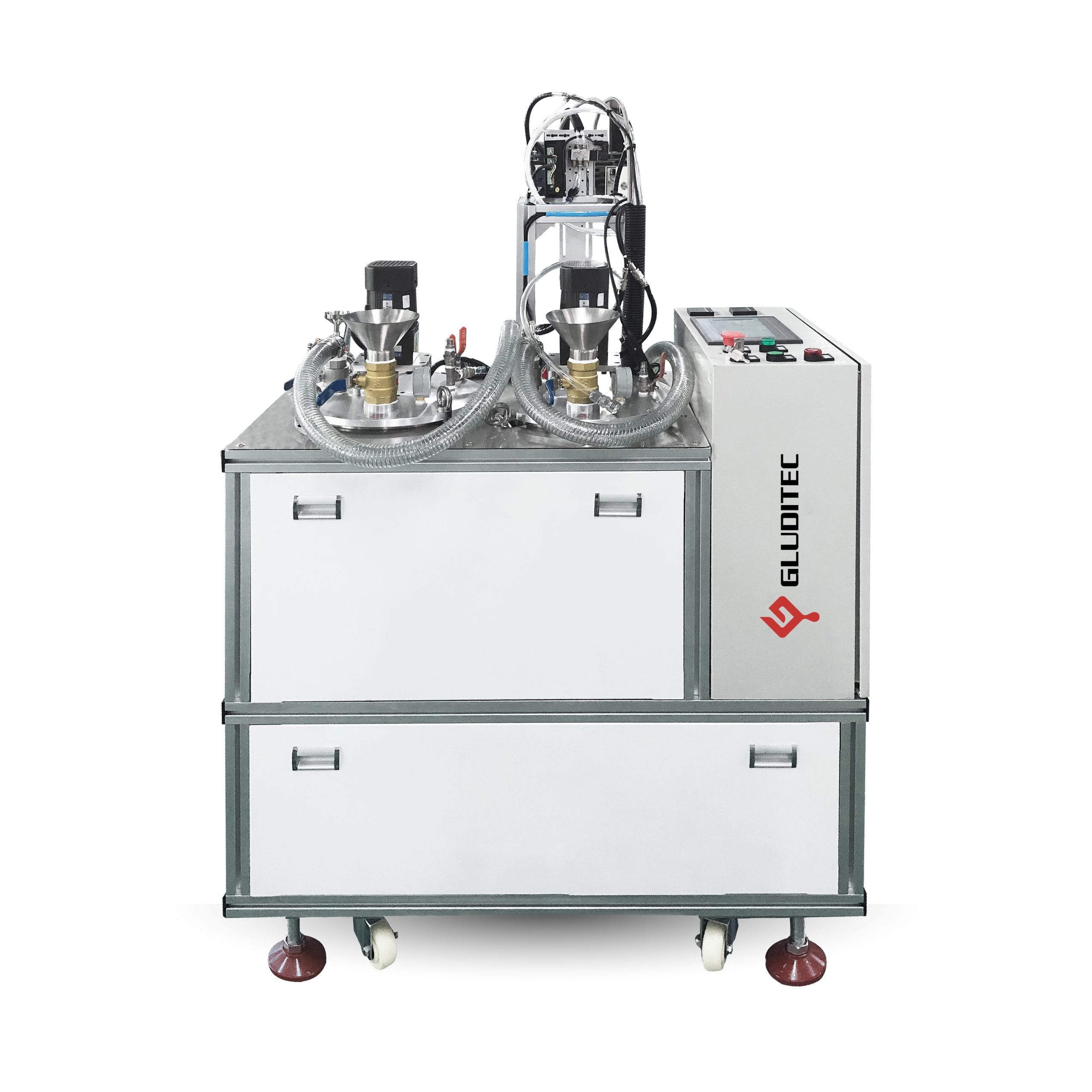 Two-part Liquid Mixing Unit SAV-200 with Semi-auto Self-cleaning Tank SAV-200 Prostech Philippines