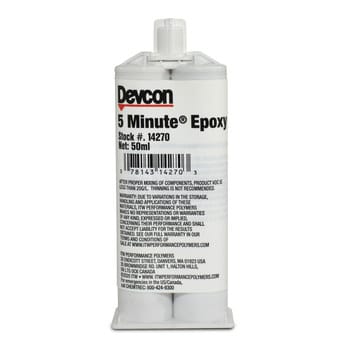 Devcon® 5 Minute® Epoxy 14270 50ml cartridge 14270/ DV14270 Prostech Philippines