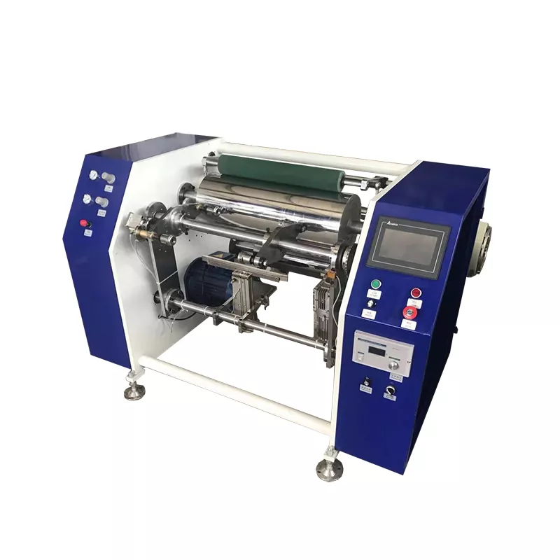 Kunshan Hexin HX-500L-2 Film And Aluminum Foil Slitting And Rewinding Machine HX-500L-2 Prostech Philippines