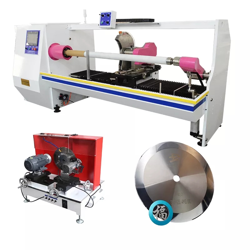 Kunshan Hexin HX-1300Q/ HX-1600Q Full set Hexin PE Insulation Paper Cutting Roll Slitting Machine HX-1300Q/ HX-1600Q Prostech Philippines