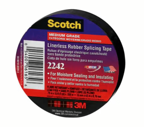 3M™ Scotch® Linerless Rubber Splicing Tape 2242 3M™ Scotch® Linerless Electrical Rubber Tape 2242 Prostech Philippines