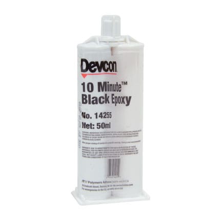 Devcon® 10 Minute Epoxy 14255 BLACK rapid-curing, general purpose adhesive/encapsulant Devcon® 10 Minute Epoxy 14255 Prostech Philippines