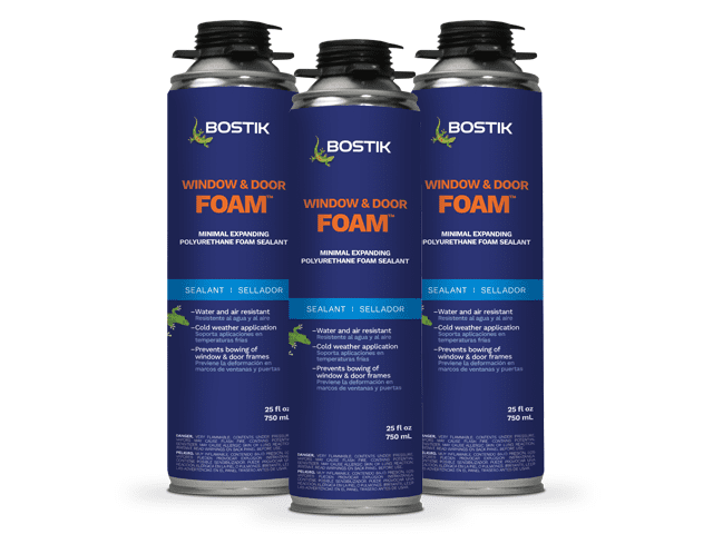 Bostik WINDOW & DOOR FOAM™ MINIMAL EXPANDING POLYURETHANE FOAM SEALANT Window & Door Foam™ Prostech Philippines