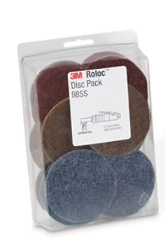 3M™ Roloc™ Disc Pack 985S 3M™ Roloc™ Disc Pack 985S, 5 ea/Case Prostech Philippines