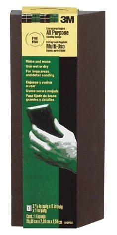 3M™ Extra-Large Single Angle All Purpose Sanding Sponge Fine grit, 910PSA-MASS 3M™ Extra-Large Single Angle All Purpose Sanding Sponge Fine grit, 910PSA-MASS Prostech Philippines